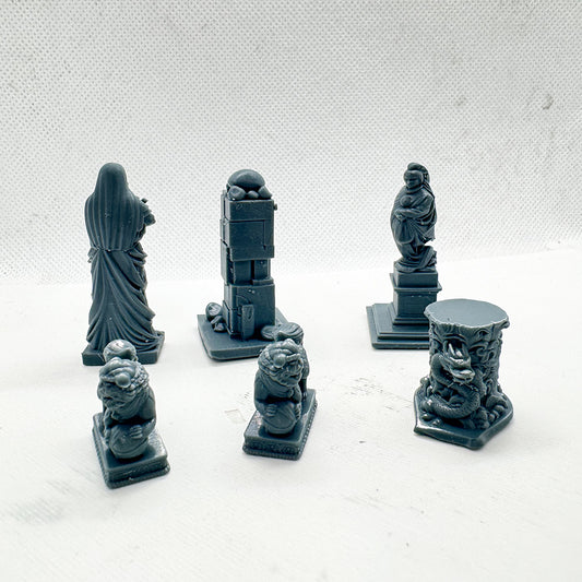 Yao's Studio LYTS062 Diorama 3D Printed Model Railway Train Scenery Garden Statue Collection