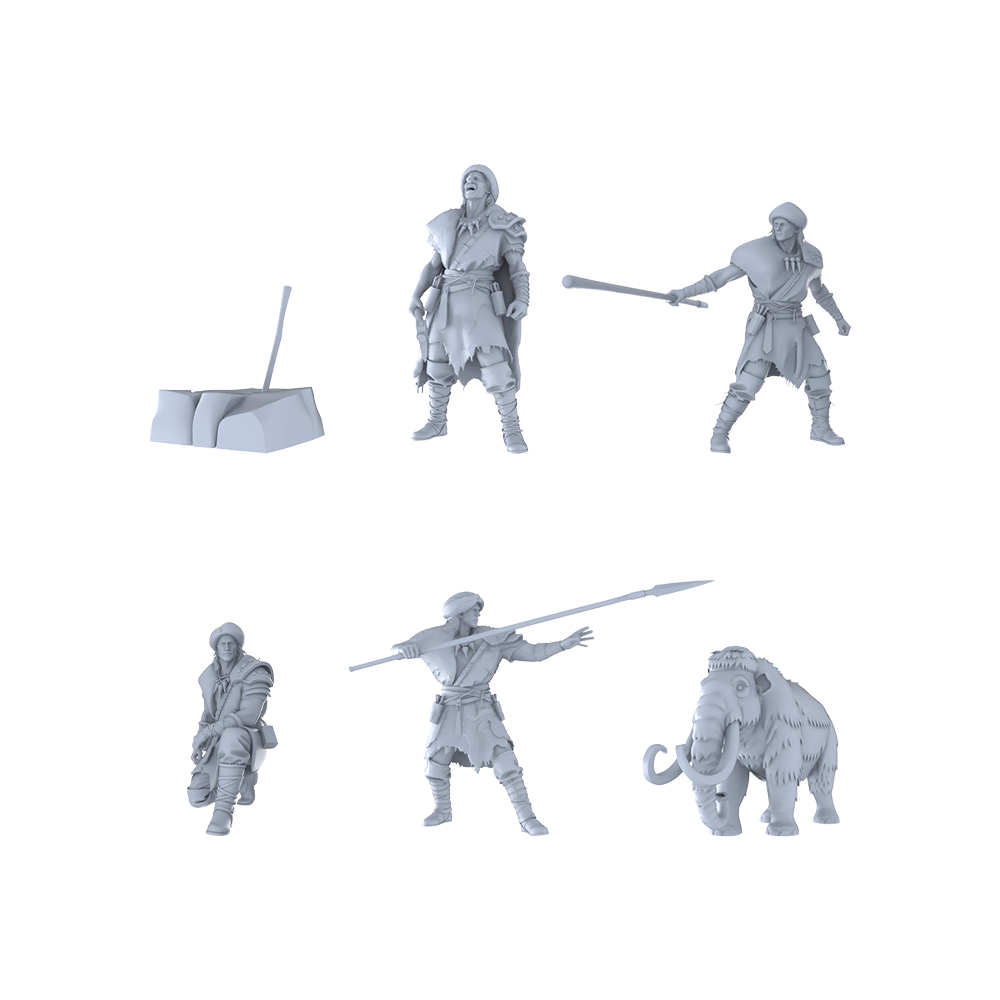 MRY-SFW LYGR239 Historical Viking Hunting Party of Six