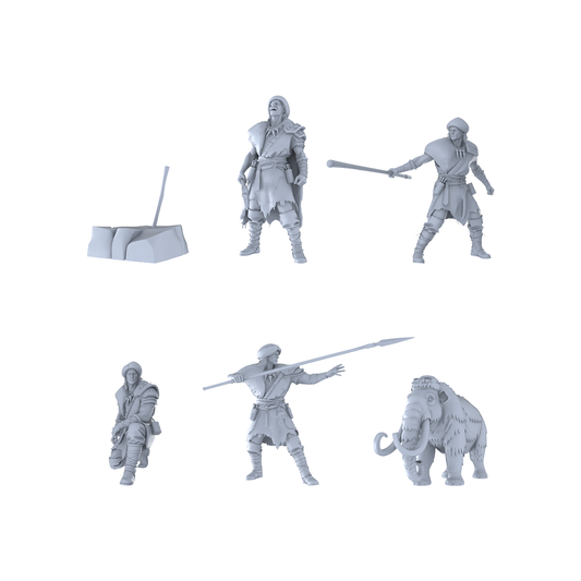 MRY-SFW LYGR239 Historical Viking Hunting Party of Six
