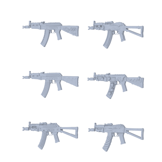 MRY-SFW LYGS128 Cute Fantasy Custom AK Weapon Pack - 6 Unique Strawberry, Cream & Candy Designs