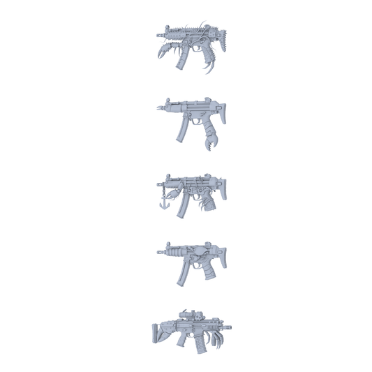 MRY-SFW LYGS279 Deep Sea Claw Series - 5-Piece Hybrid Firearm Modified with Crab & Anchor Chain Elements