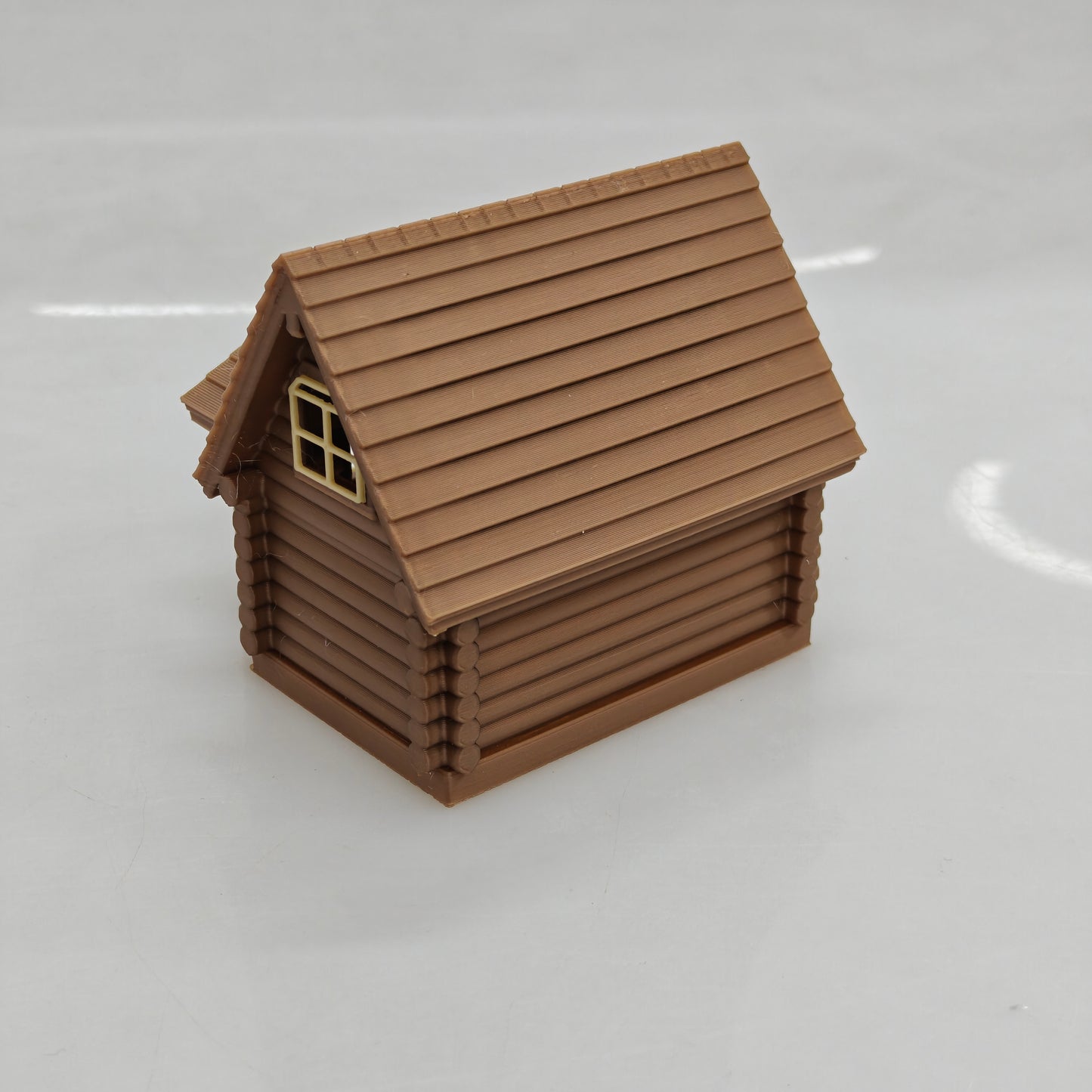 RHF0428 Farm Spire Attic Log Cabin Desktop Ornament Sand Table Architecture Architectural Model Miniature House Small-scale Landscaping