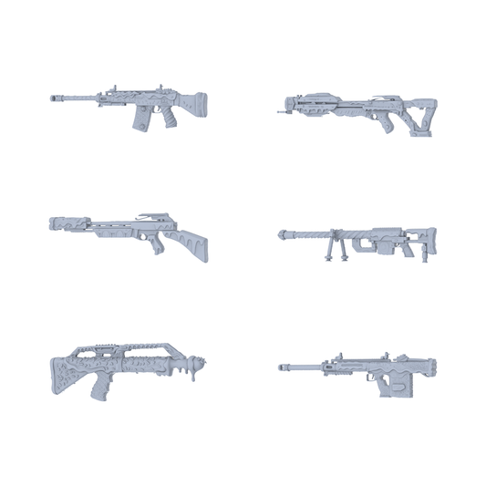 MRY-SFW LYGS068 Whimsical Food-Themed Tactical Rifle Pack - 6 Unique Candy & Icing Designs