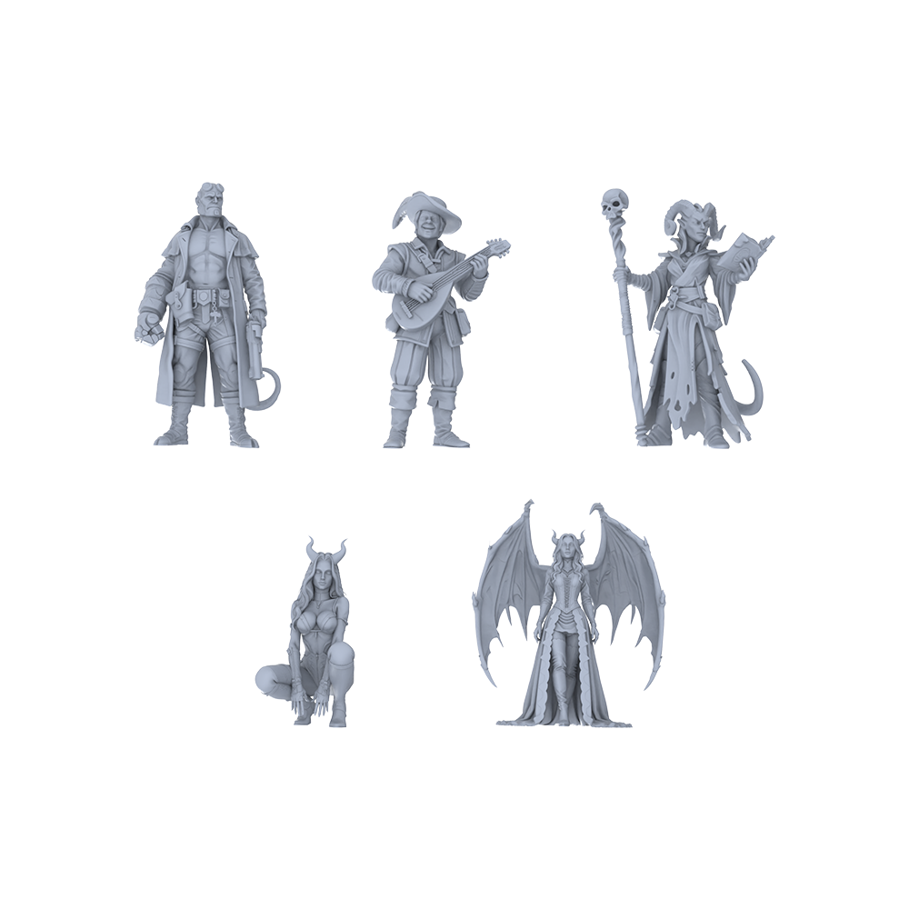 MRY-SFW LYGR158 Medieval profession character wargame model resin blank wargame miniature figure scene character figure hand painted