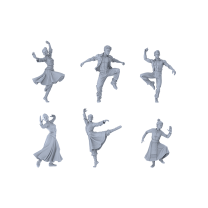 MRY-SFW LYTR447 Theatre Stage Set? 6 Dancing . Capture balle – LCD 3D printed resin model kit, image 1