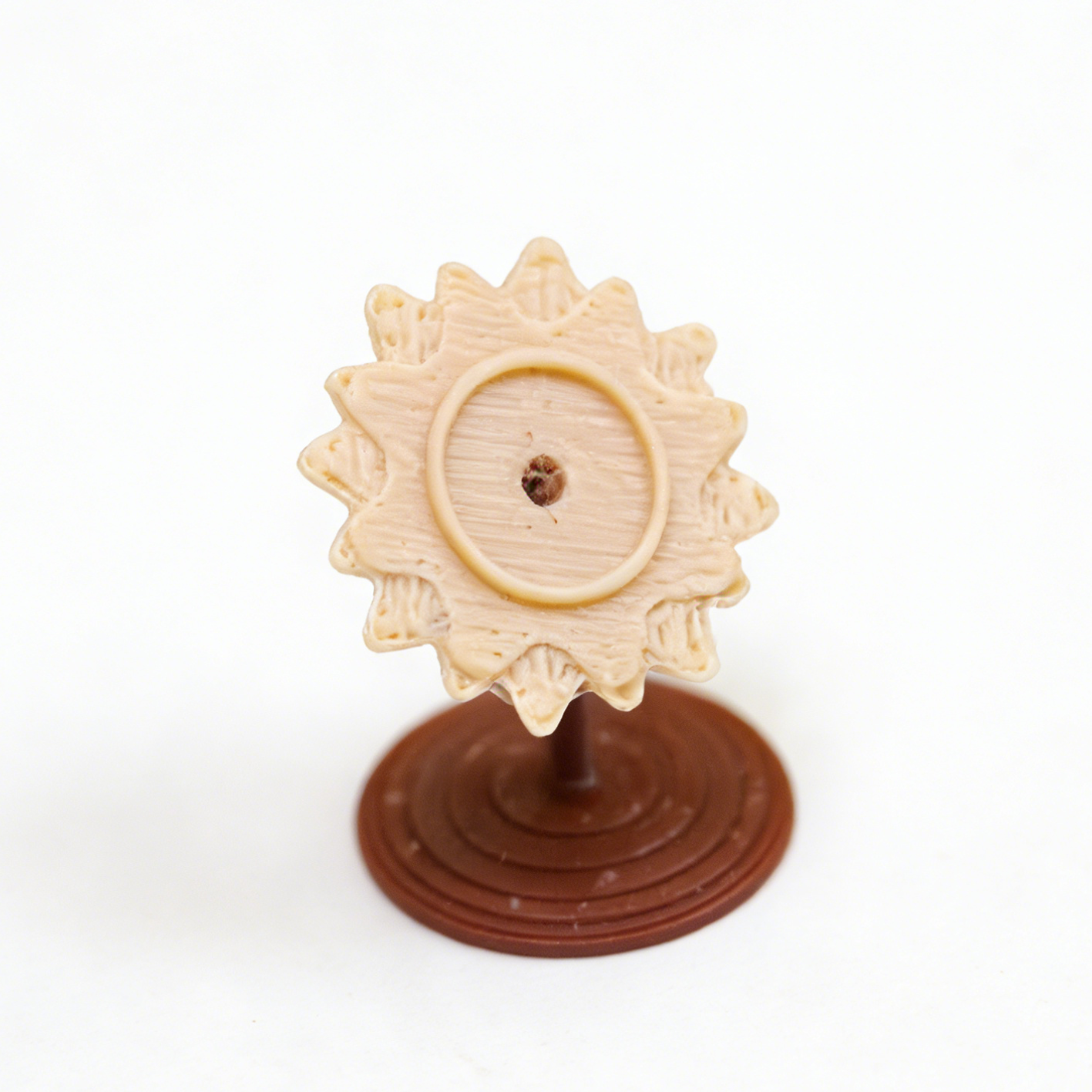 RHF334 6-Piece Pet Habitat Decor Set Sunflower Decor & Toy Vintage Milk Coffee Color Pet Scene 6-Piece Set