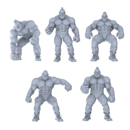 MRY-SFW LYGR469 Modern Strong Muscular Men Six-Person Daily Routine 2
