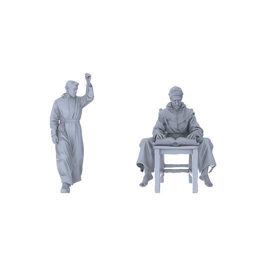 MRY-SFW LYGR056 Medieval, Magic Theme, Wargame, Resin Blank Model, Fantasy Theme, Miniature Figure, Scene Character, Figure, Hand-painted S Scale
