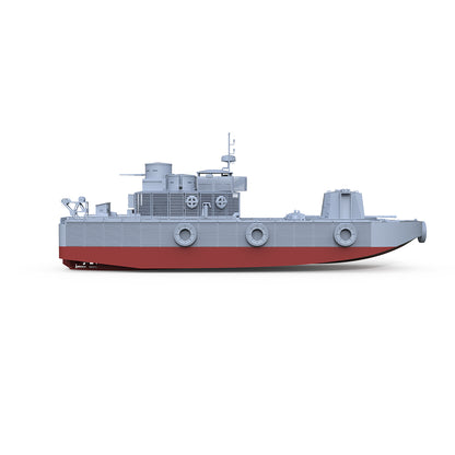SSMODEL SSC541S 25mm Military Model Kit USN LCM(6) "Zippo" Landing Craft Support (Flamethrower) Full Hull