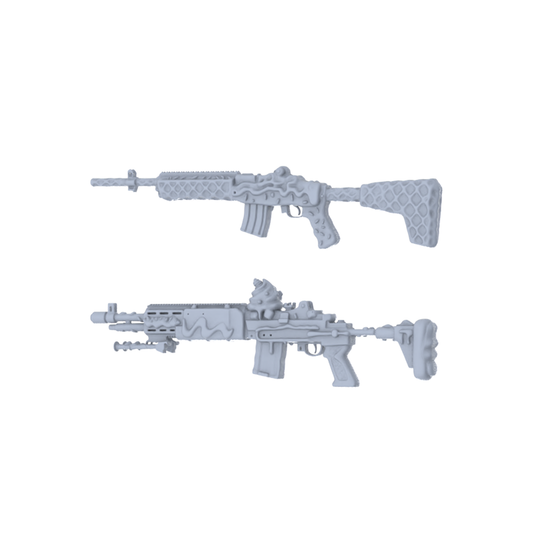 MRY-SFW LYGS217 Sweet Fantasy Custom Gun Pack - 2 Unique Cream/Waffle/Ice Cream Cone Designs