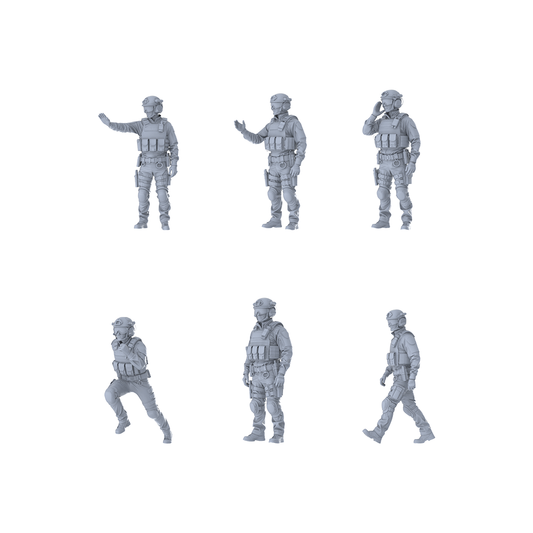 MRY-SFW LYGR403 Modern American SWAT Six-Person Daily Routine