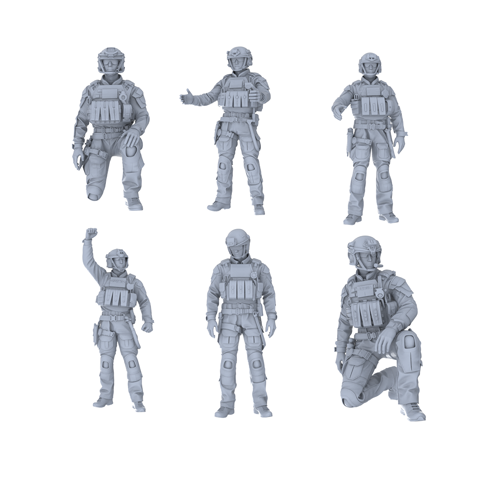 MRY-SFW LYGR559 Modern Miami Special Forces Six-Person Daily Routine 2