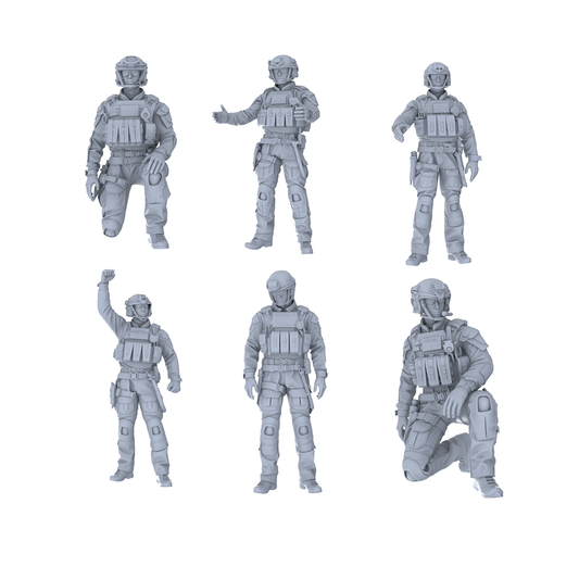 MRY-SFW LYGR559 Modern Miami Special Forces Six-Person Daily Routine 2