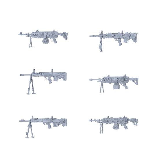 MRY-SFW LYGS179 Nature Fantasy Custom Rifle Pack - 6 Unique Rose, Small Flower & Vine Designs