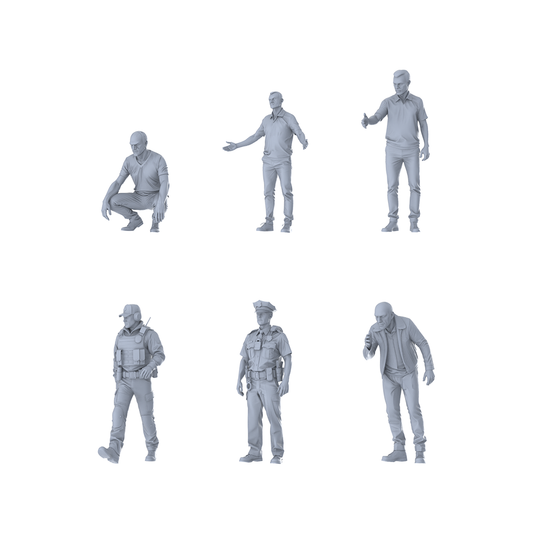 MRY-SFW LYGR253 Modern urban armed six-man group daily 3