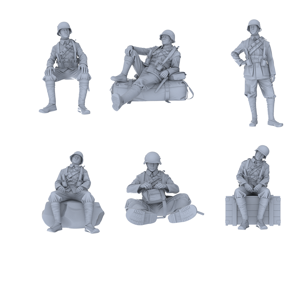 MRY-SFW LYGR544 German-Equipped Division Six-Person Rest Group