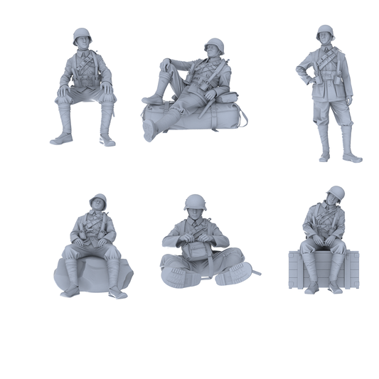 MRY-SFW LYGR544 German-Equipped Division Six-Person Rest Group