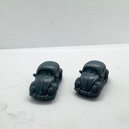LYTS160 3D Printed Volkswagen Beetle Car Model - Miniature Vehicle for Train Layout Diorama Scenery