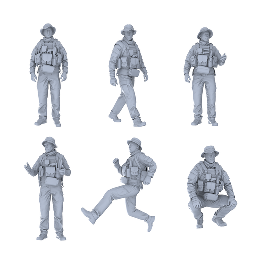 MRY-SFW LYGR452 Navy SEALs Six-Person Daily Routine
