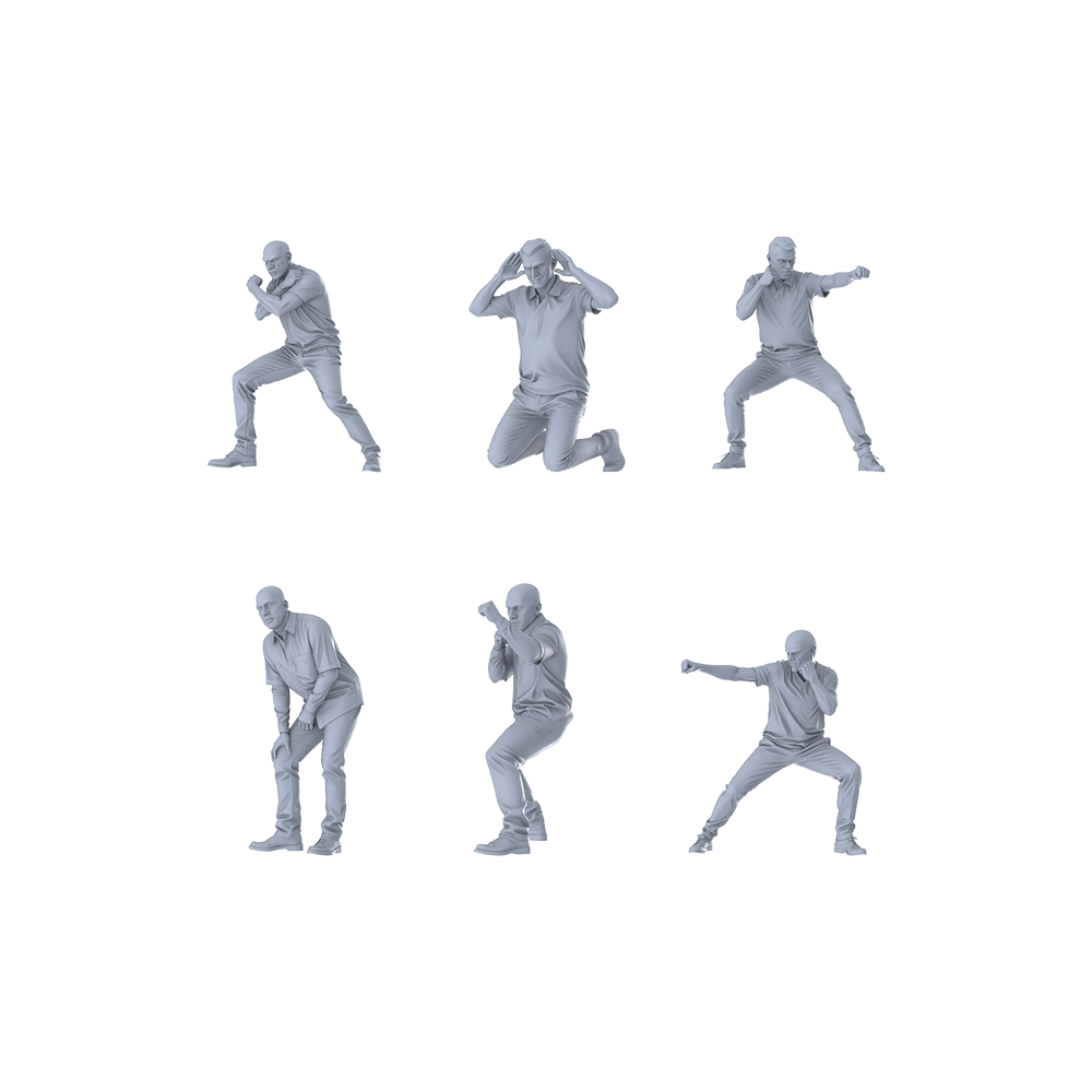 MRY-SFW LYGR256 Modern urban armed six-man group battle 2