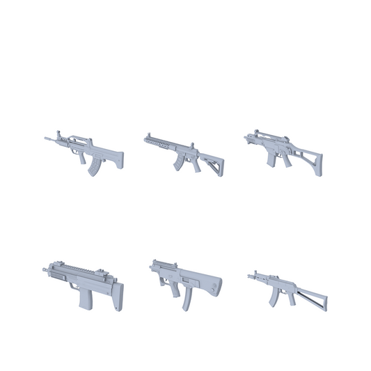 MRY-SFW LYGS003 Modern Urban Counter-Terrorism Special Forces Props - 6 Short-Barrel Breaching Set