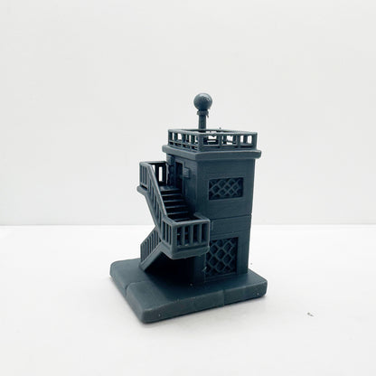 MRY-SFW LYTS127 3D Printed Mini Industrial Stairwell ¨C Classic Tower Miniature for Diorama Building & Miniature Landscape Enthusiasts