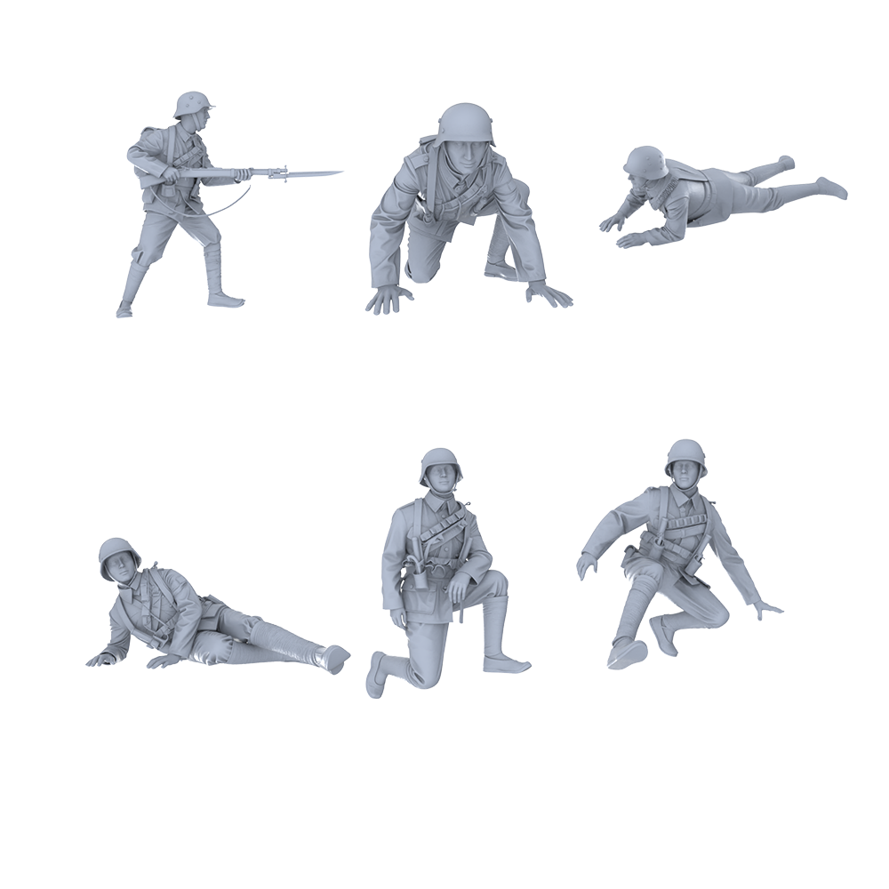 MRY-SFW LYGR545 German-Equipped Division Six-Person Battle Group