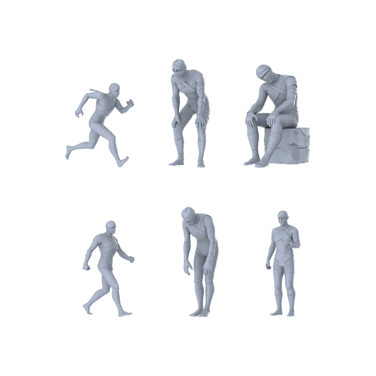MRY-SFW LYGR349 Ancient Egyptian Six Gods Daily Actions 6