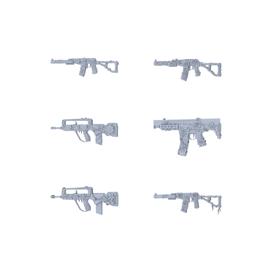 MRY-SFW LYGS262 Floral Blossom Series - 6-Piece Modern Submachine Gun Set Modified with Blossom Elements