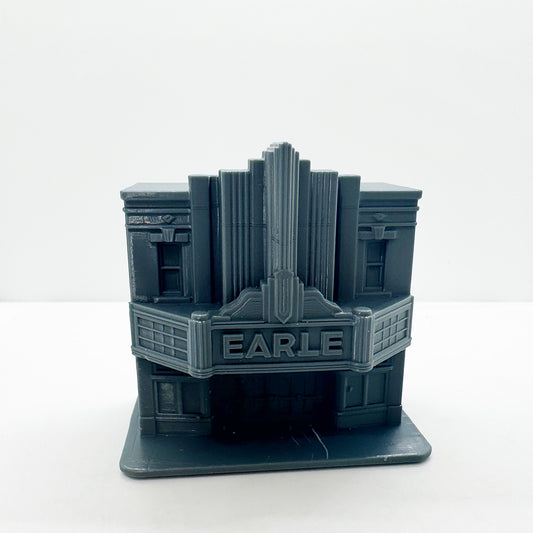 MRY-SFW LYTS128 3D Printed North Carolina Cinema Building ¨C Retro Movie Theater Miniature for Diorama Builders & Vintage Cinema Enthusiasts