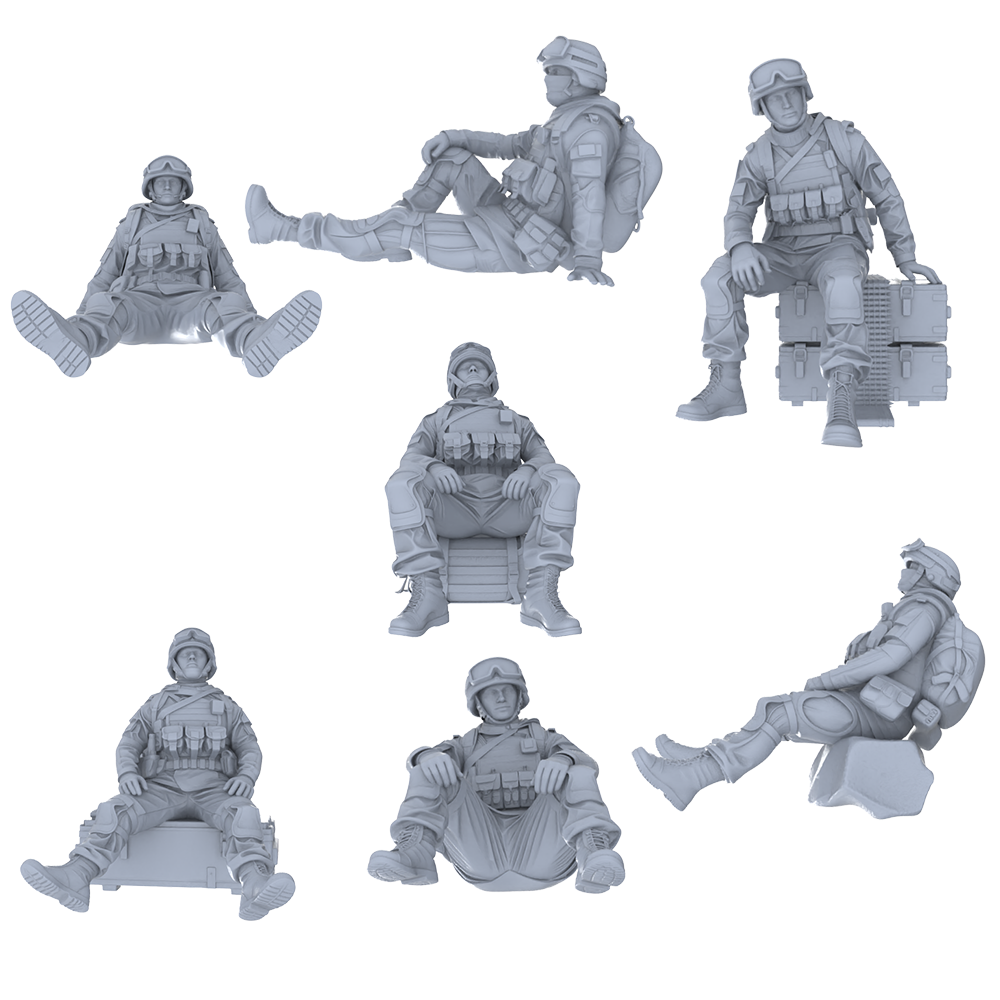 MRY-SFW LYGR490 Modern Russian Army Seven-Person Rest