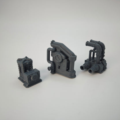 Yao's Studio LYTS080 3D Printed Factory Machinery And Equipment Classification Scenes Power Transmission Group