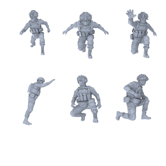 MRY-SFW LYGR539 Modern Alpha Special Forces Seven-Person Tactics Group