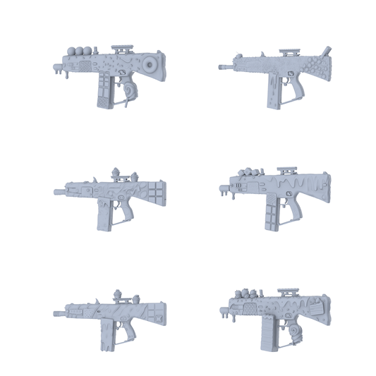 MRY-SFW LYGS119 Cute Fantasy Custom Compact Weapon Pack - 6 Unique Candy, Cake & Ice Cream Designs