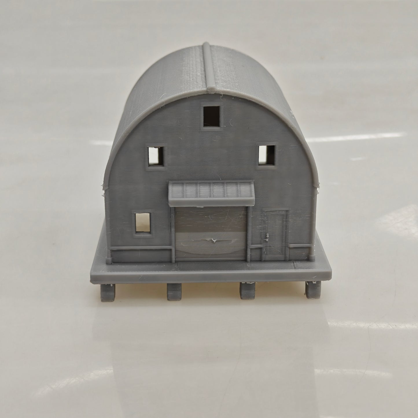 RHF0438 Domed industrial building Desktop Ornament Sand Table Architecture Architectural Model Miniature House Small-scale Landscaping