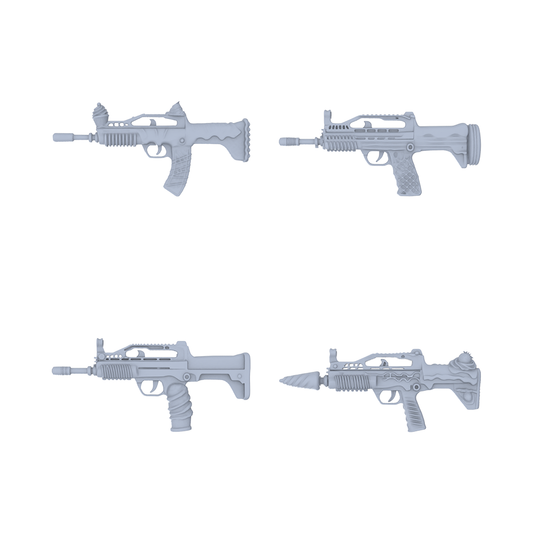 MRY-SFW LYGS053 Whimsical Food-Themed Lightweight Rifle Pack - 4 Unique Candy Designs