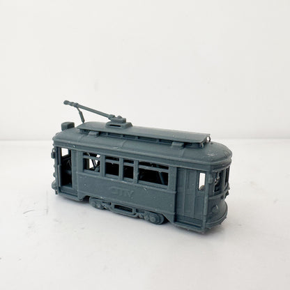 LYTS182 3D Printed Miniature Modern City Tram - Railroad Diorama Scene Ornament
