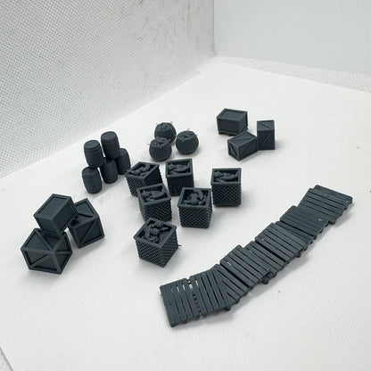 Yao's Studio LYTS055 Miniature Scene Market Items 3D Model Railway Train Scenery