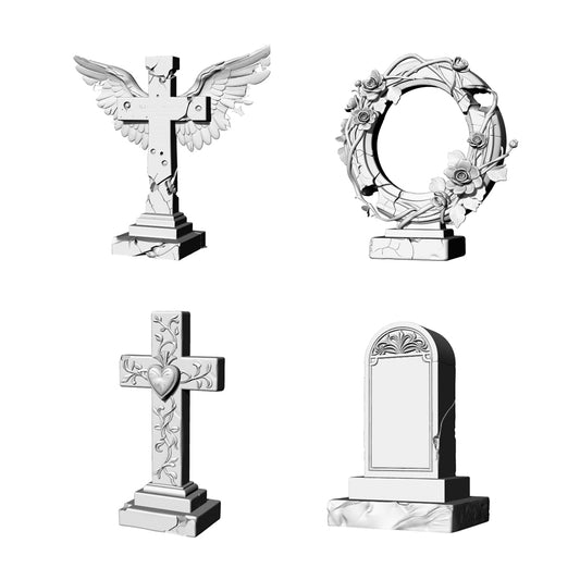 MRY-SFW LYTS265 Damaged Worn Angel Statue 3D Printed Mini Sculpture, Doomsday Ruin Scene Diorama Model