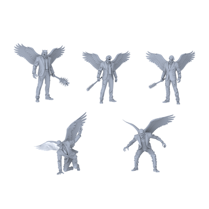 MRY-SFW LYGR057 Biological Mutation Series, Avian Human, wargame, resin blank model, sci-fi theme, fantasy theme, miniature figure, scene character, figure, hand-painted S Scale