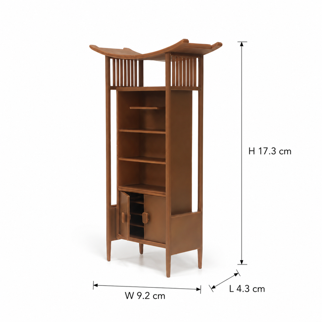 RHF0462 Flying Eaves New Chinese-Style Furniture Miniature models of Chinese-style furniture, new Chinese-style mini furniture, ancient-style dollhouse furniture scenes