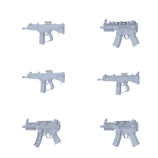 MRY-SFW LYGS120 Cute Fantasy Custom Tactical Weapon Pack - 6 Unique Cream & Candy Designs