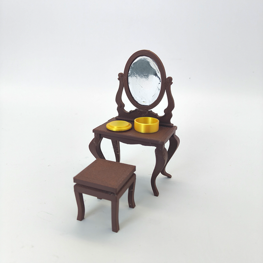 LYTP12207 Time Capsule Grandma's Vanity Memory Model  Miniature Heirloom Display