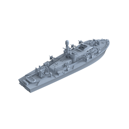 SSMODEL 762 Military Model Kit USS Elco 77-Foot PT Boa PT-59 Water Line