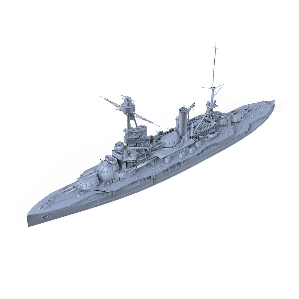 France Bretagne Battleship Full Hull MRY-SFW SSC526S Military Warship Model Kit