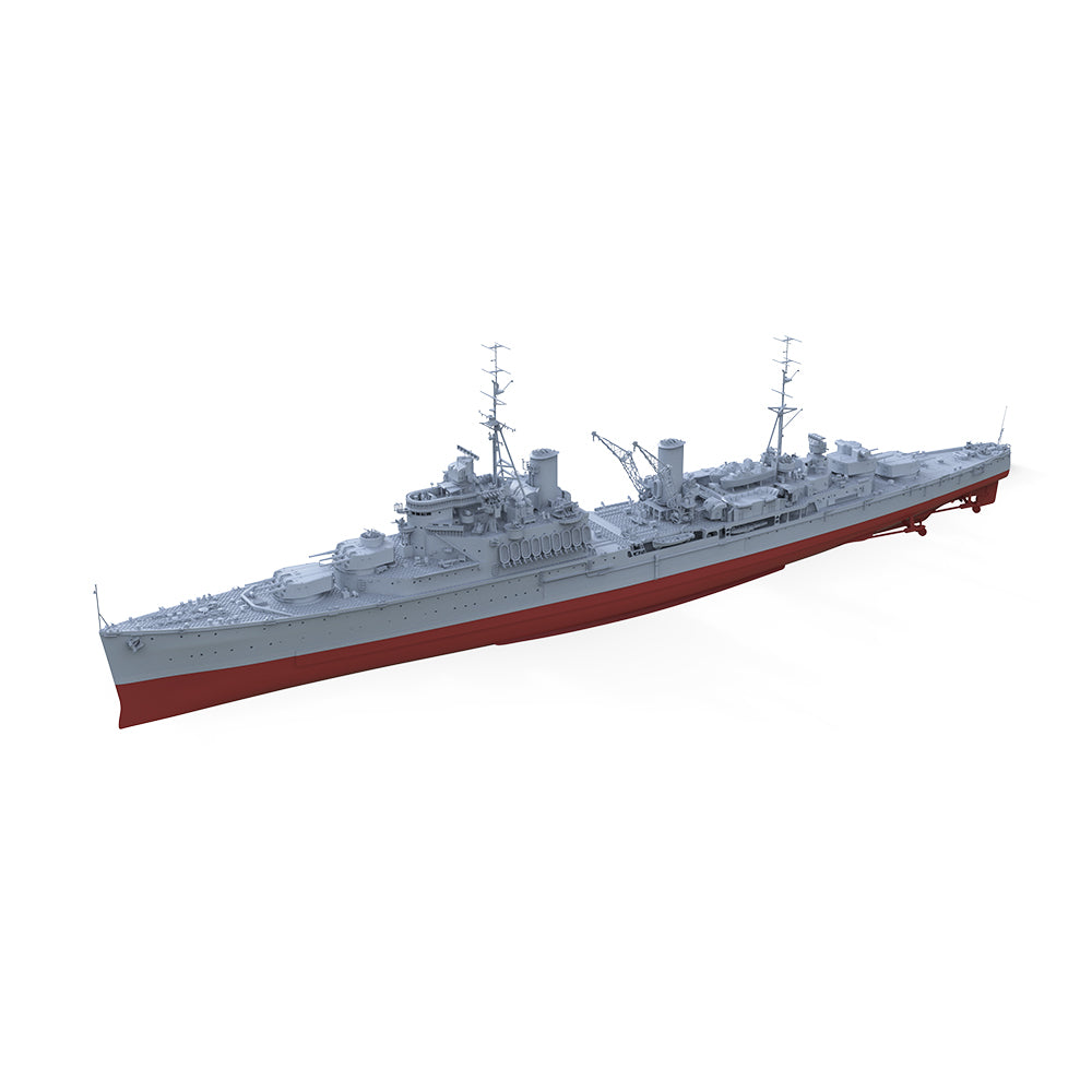 SSMODEL 575S Military Warship Model Kit HMS Fiji Cruiser