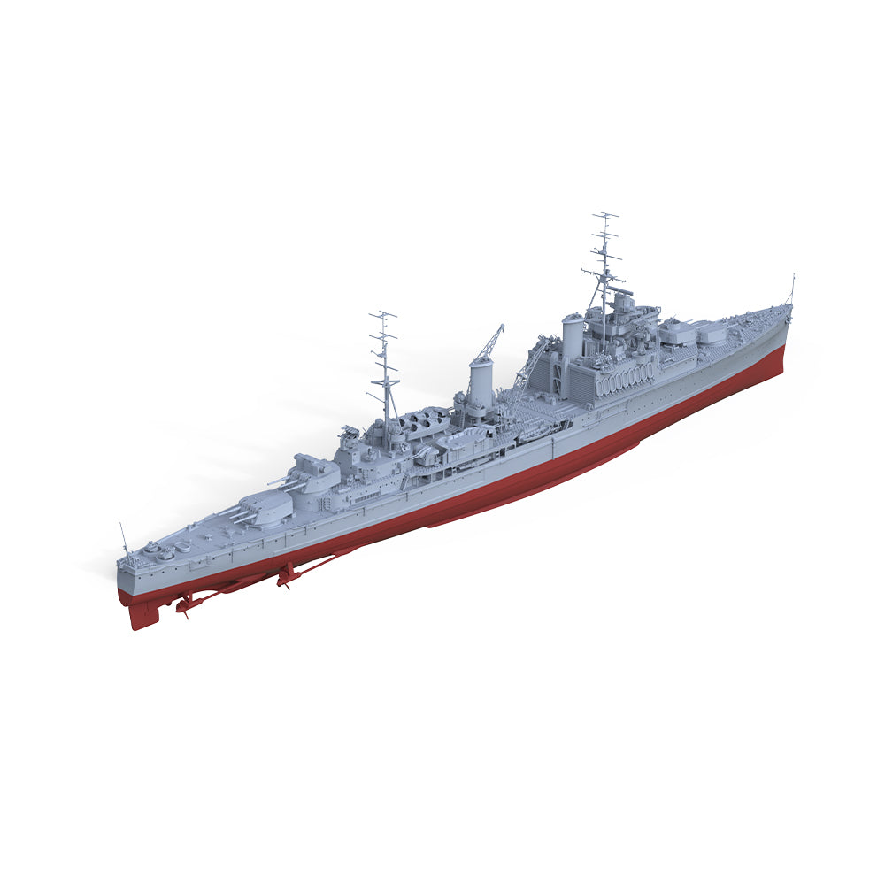 SSMODEL 575S Military Warship Model Kit HMS Fiji Cruiser