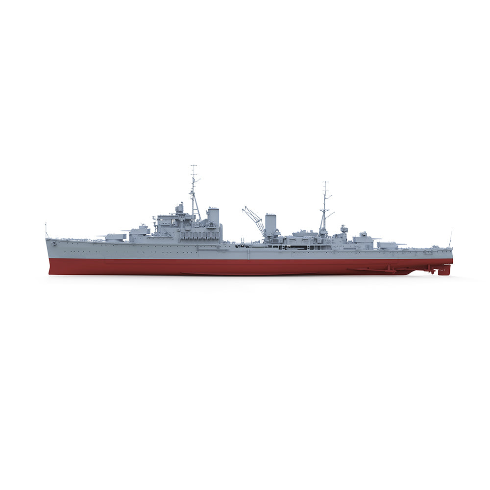 SSMODEL 575S Military Warship Model Kit HMS Fiji Cruiser