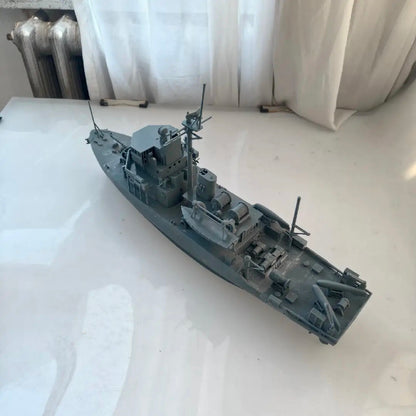 SSC160 Military Model  USS Aggressive CLass Minesweeper Water Line