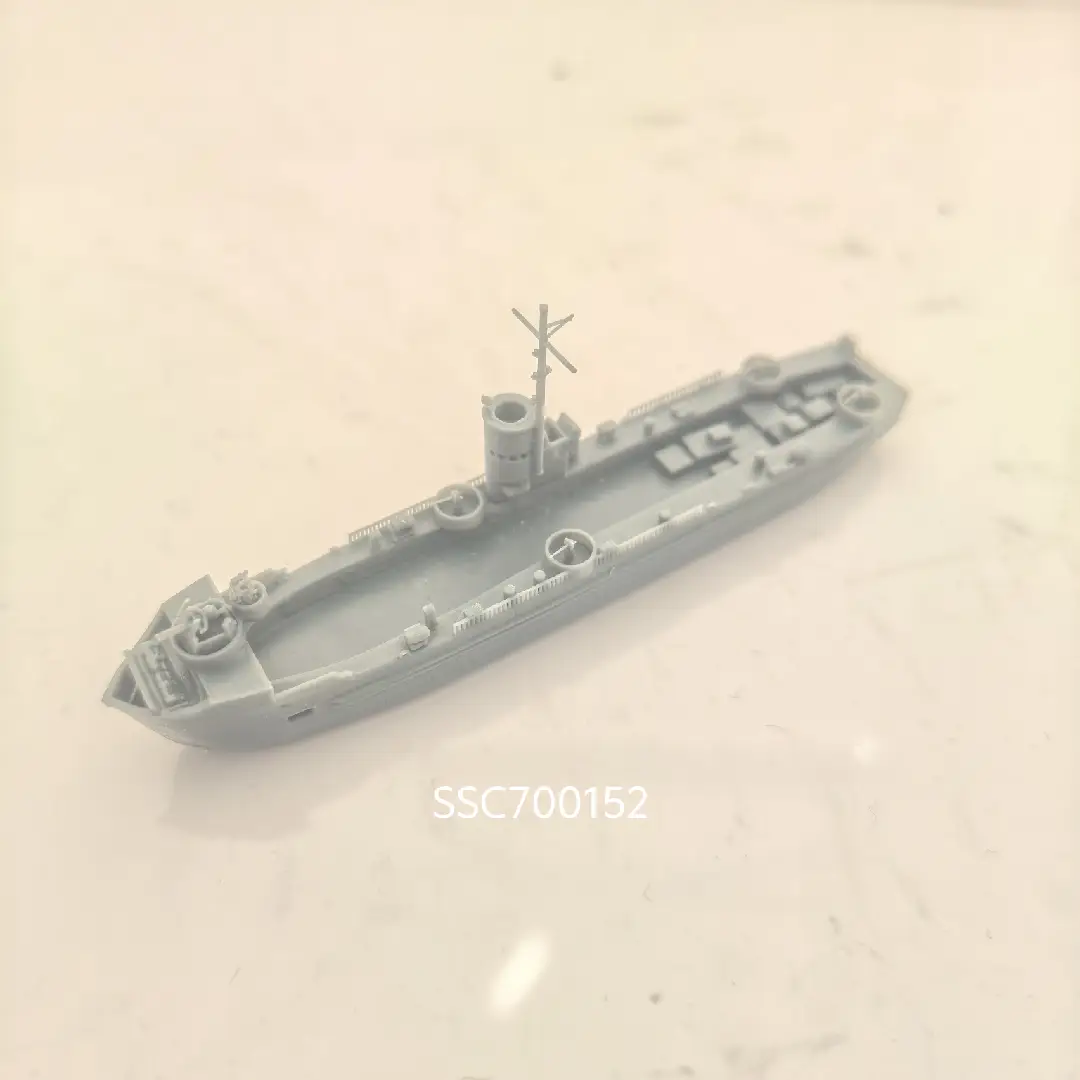 MRY-SFW SSC152 US Navy LSM 1 Class Landing Ship Medium Water Line Resin Warship Military Ship Model Hobby Collection Unassembled Unpainted